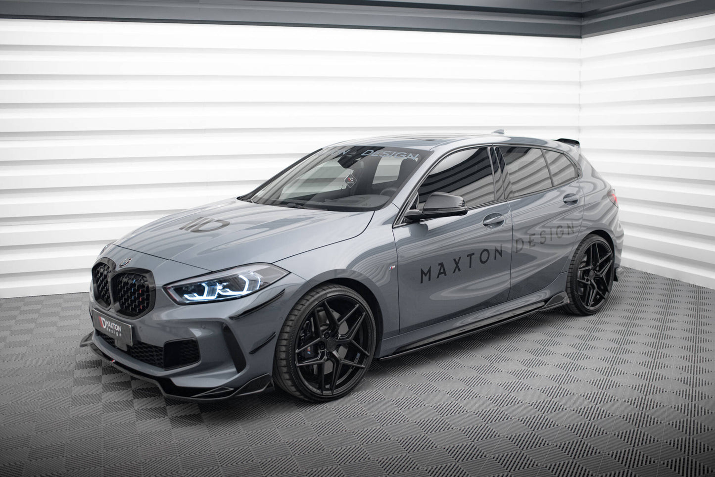 Side Skirts Diffusers V.3 for BMW 1 M-Pack/ M135i / 128ti F40 