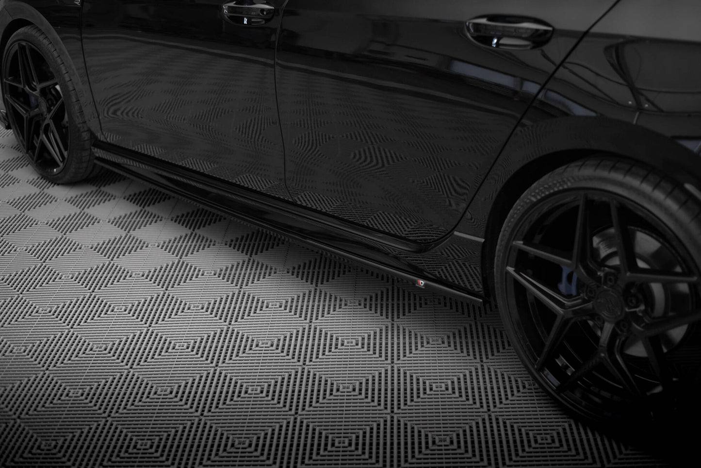Side Skirts Diffusers V.3 Volkswagen Golf R Hatchback Mk8