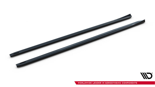 Side Skirts Diffusers V.4 Volkswagen Golf R / R-Line Mk7 Facelift