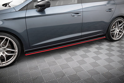 Side Skirts Diffusers V.3 Seat Leon Mk3 Cupra/ FR Facelift