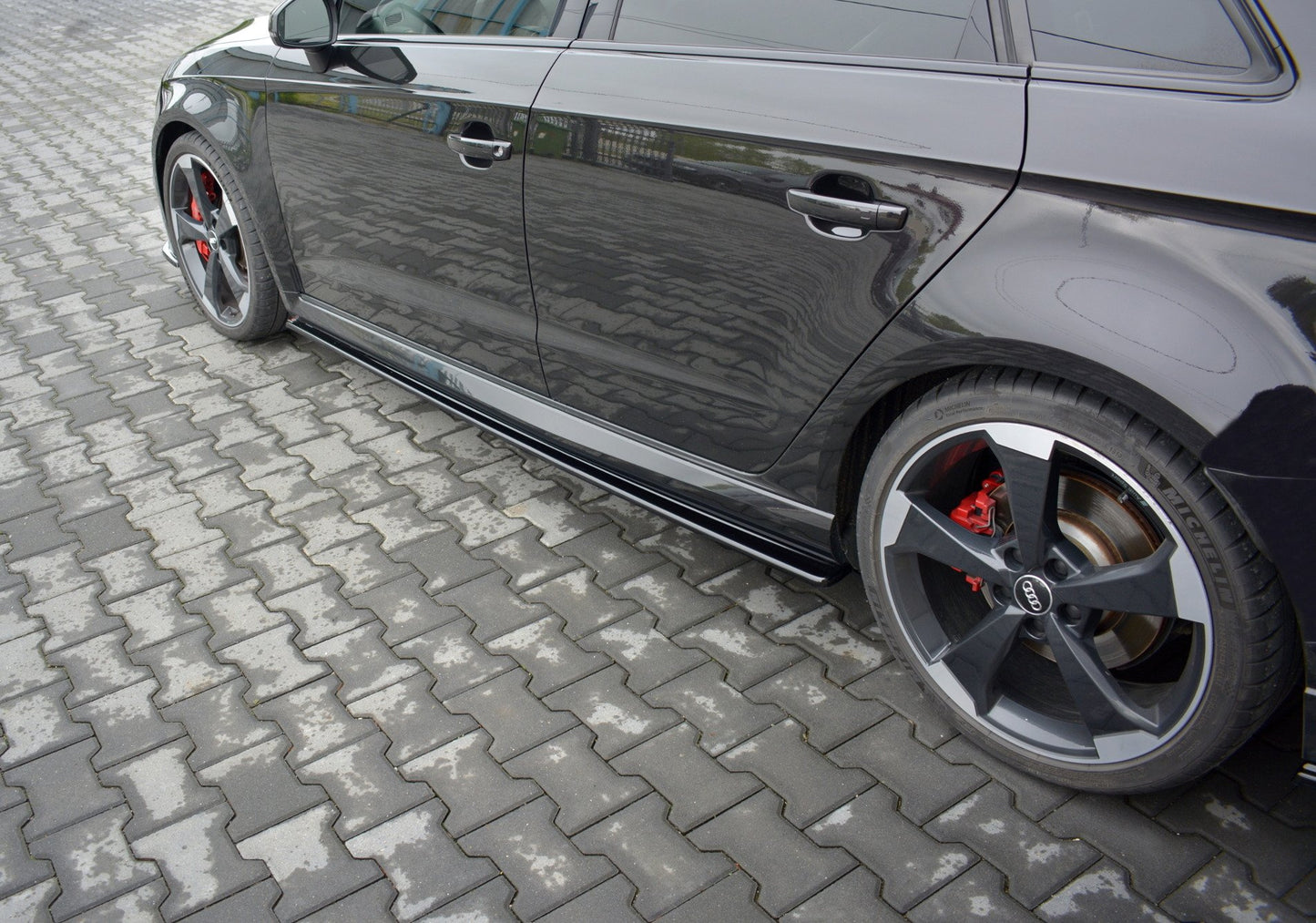 Side Skirts Diffusers Audi RS3 Sportback 8V Facelift