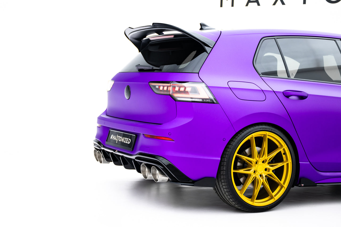 Rear Side Flaps V.2 Volkswagen Golf R Hatchback Mk8 / Mk8 Facelift