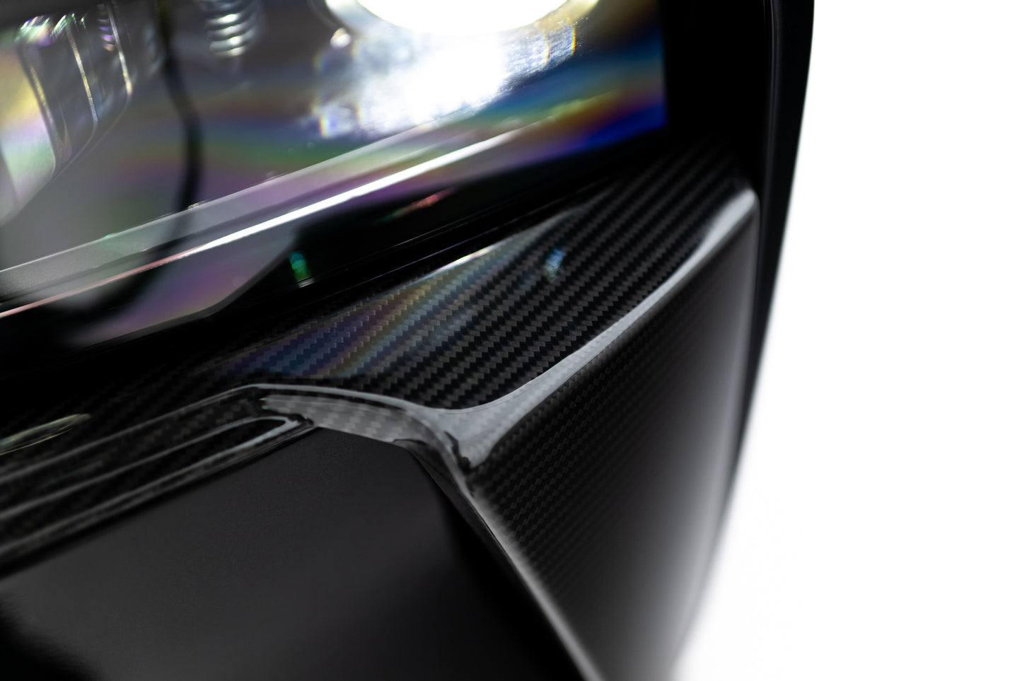 Prepreg Carbon Front Bumper Air Intakes  BMW X7 M-Pack G07 Facelift