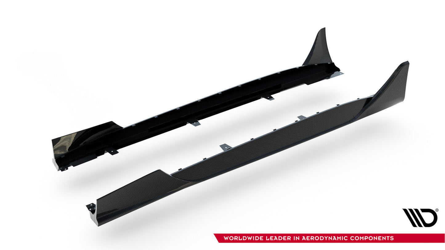 Prepreg Carbon Fiber Side Skirts Mercedes-AMG GT 63 / 55 / 63 S E Performance C192