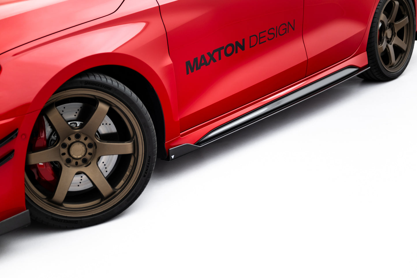 Prepreg Carbon Fiber Side Skirts V.1 Audi RS3 Sedan 8Y Facelift