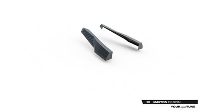 Prepreg Carbon Fiber Rear Side Splitters Audi RSQ8 Mk1