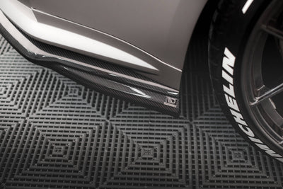 Prepreg Carbon Fiber Rear Side Splitters BMW M4 G82 / G82 Facelift