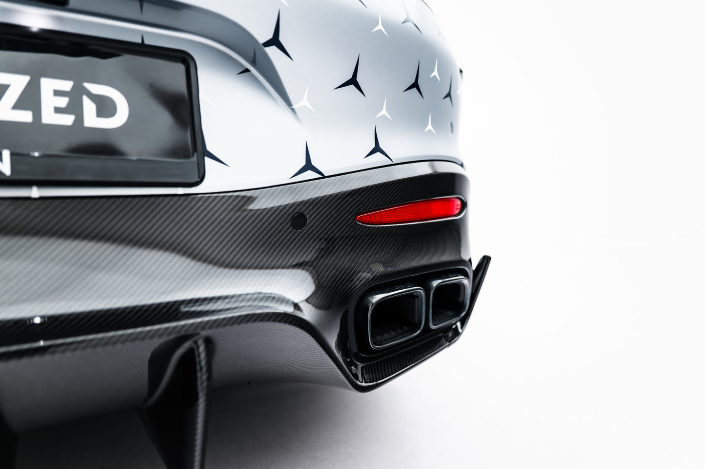 Prepreg Carbon Fiber Rear Diffuser Mercedes-AMG GT 63 / 55 / 63 S E Performance C192