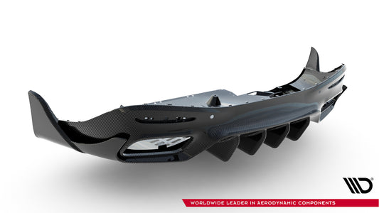 Prepreg Carbon Fiber Rear Diffuser Mercedes-AMG GT 63 / 55 / 63 S E Performance C192