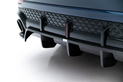 Set of Prepreg Carbon Fiber Splitters Audi RSQ8 Mk1 Facelift