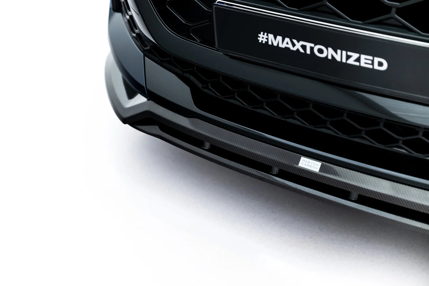 Set of Prepreg Carbon Fiber Splitters Audi RSQ8 Mk1 Facelift