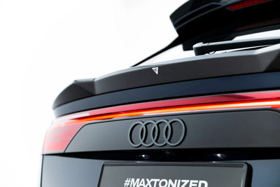 Set of Prepreg Carbon Fiber Splitters Audi RSQ8 Mk1 Facelift