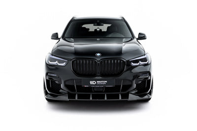 Set of Prepreg Carbon Fiber Splitters BMW X5 M-Pack G05 