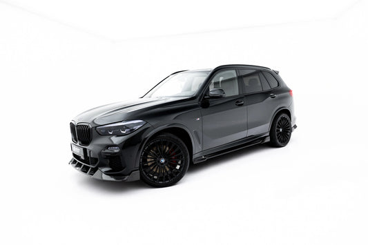 Set of Prepreg Carbon Fiber Splitters BMW X5 M-Pack G05 