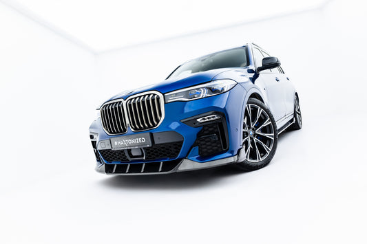 Prepreg Carbon Fiber Front Splitter BMW X7 M-Pack G07 