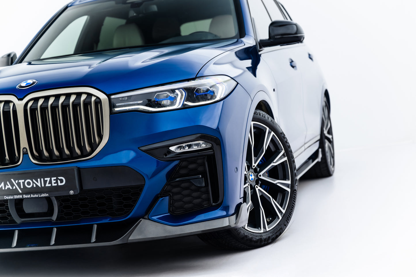 Prepreg Carbon Fiber Front Splitter BMW X7 M-Pack G07 