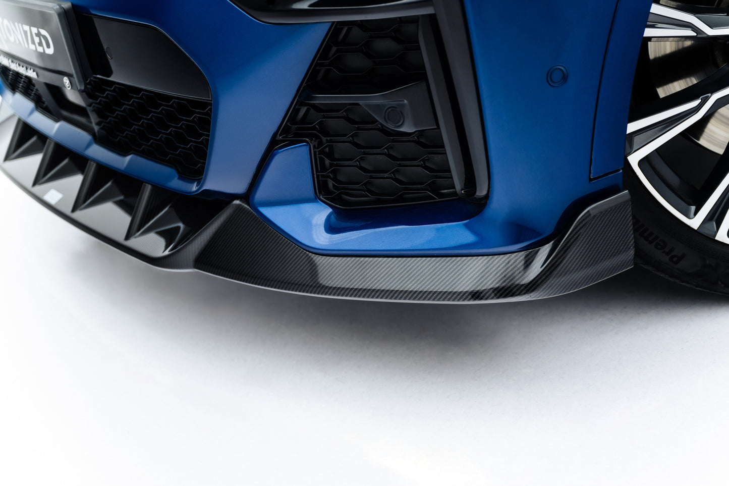 Prepreg Carbon Fiber Front Splitter BMW X7 M-Pack G07 