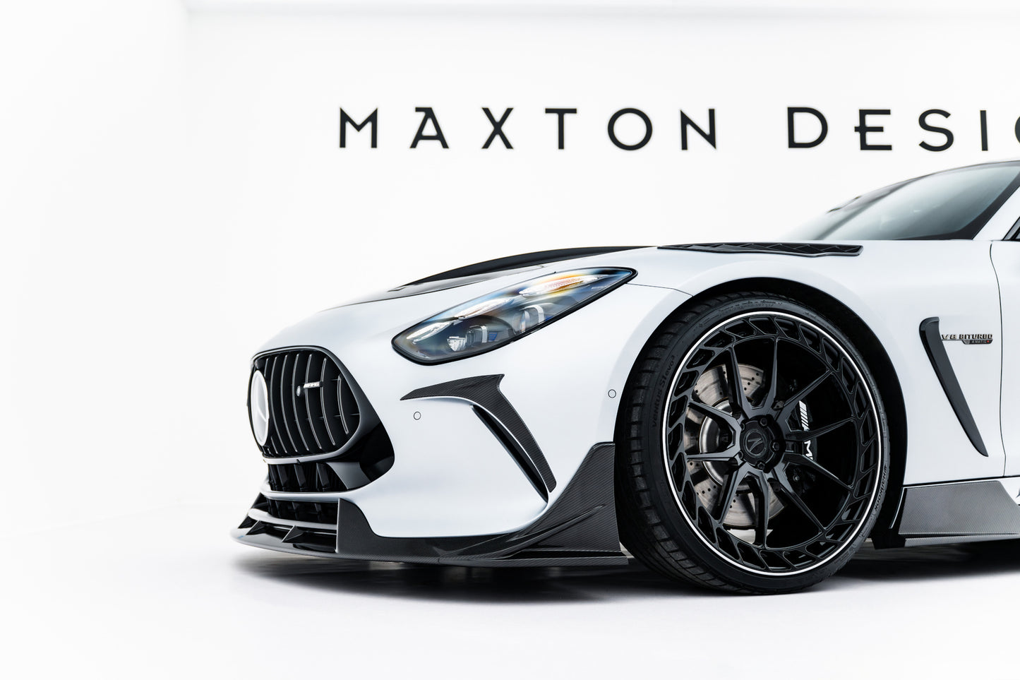 Prepreg Carbon Fiber Front Splitter Mercedes-AMG GT 63 / 55 / 63 S E Performance C192