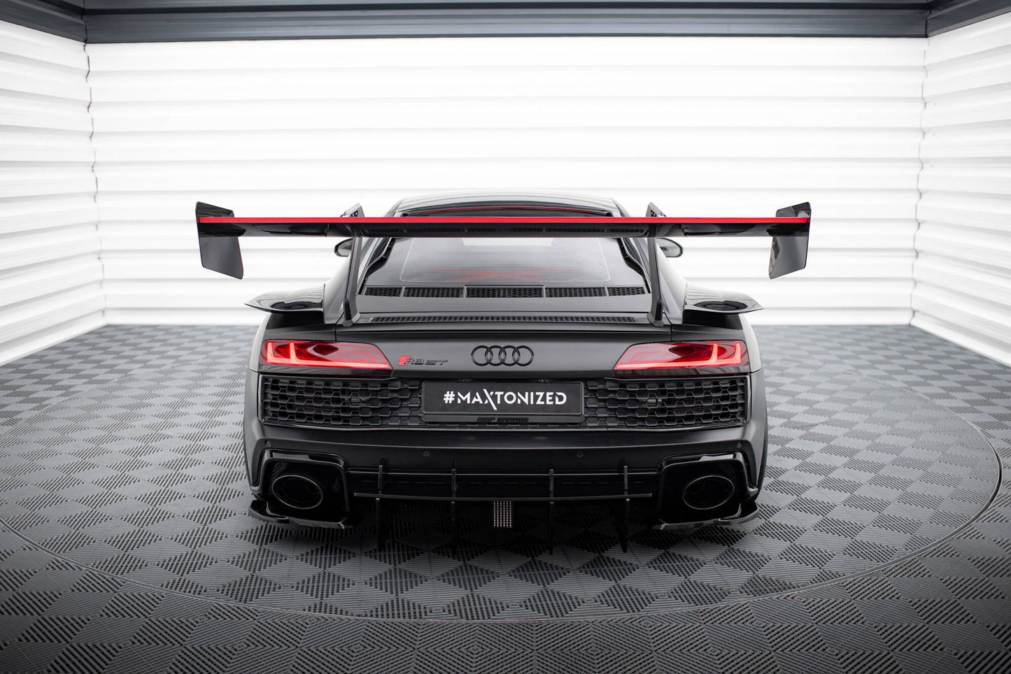 Carbon Spoiler + LED Audi R8 Mk2