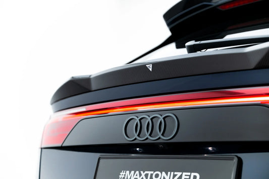 Prepreg Carbon Fiber Tailgate Spoiler (Lower) Audi RSQ8 Mk1 Facelift