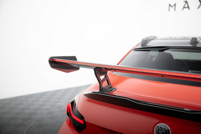 Carbon Spoiler With Internal Brackets Uprights + LED BMW M2 G87