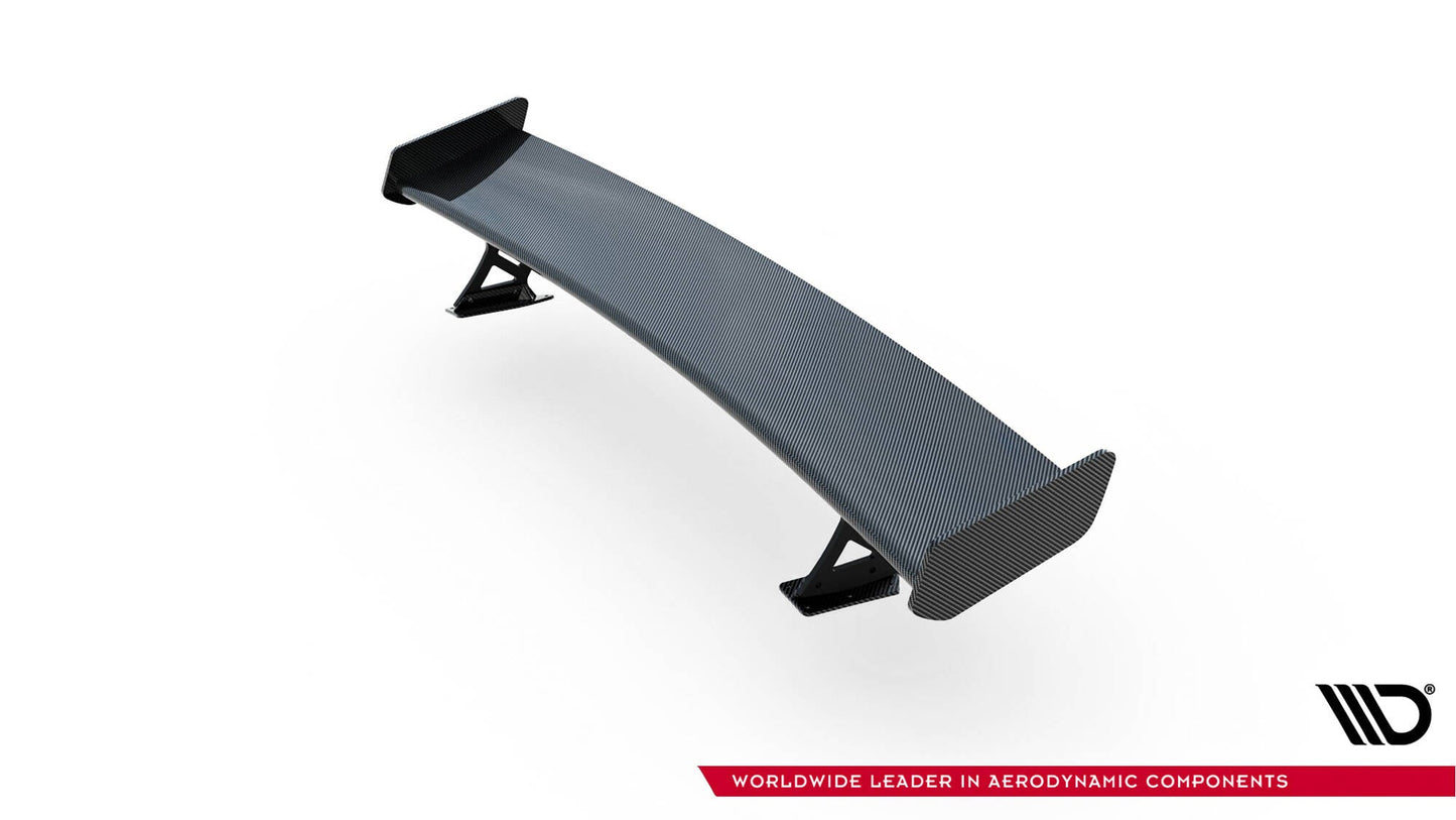 Carbon Spoiler With External Brackets Uprights + LED Audi A3 / A3 S-Line / S3 / RS3 Sedan 8V / 8V Facelift