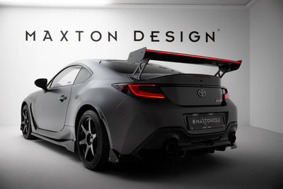 Carbon Spoiler With External Brackets Uprights + LED Toyota GR86 / Subaru BRZ Mk2