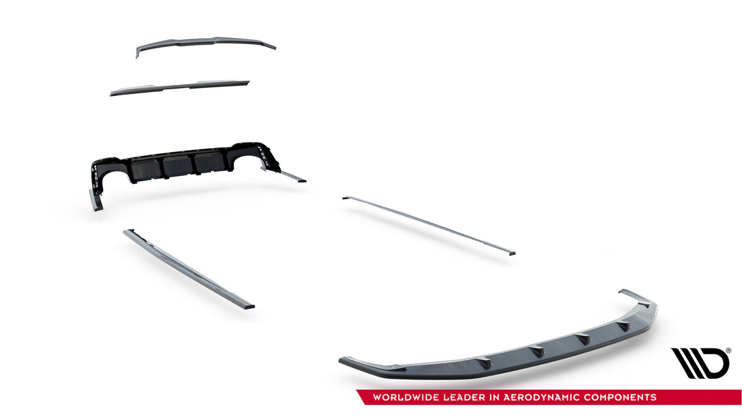 Set of Prepreg Carbon Fiber Splitters Audi RS6 C8 / C8 Facelift