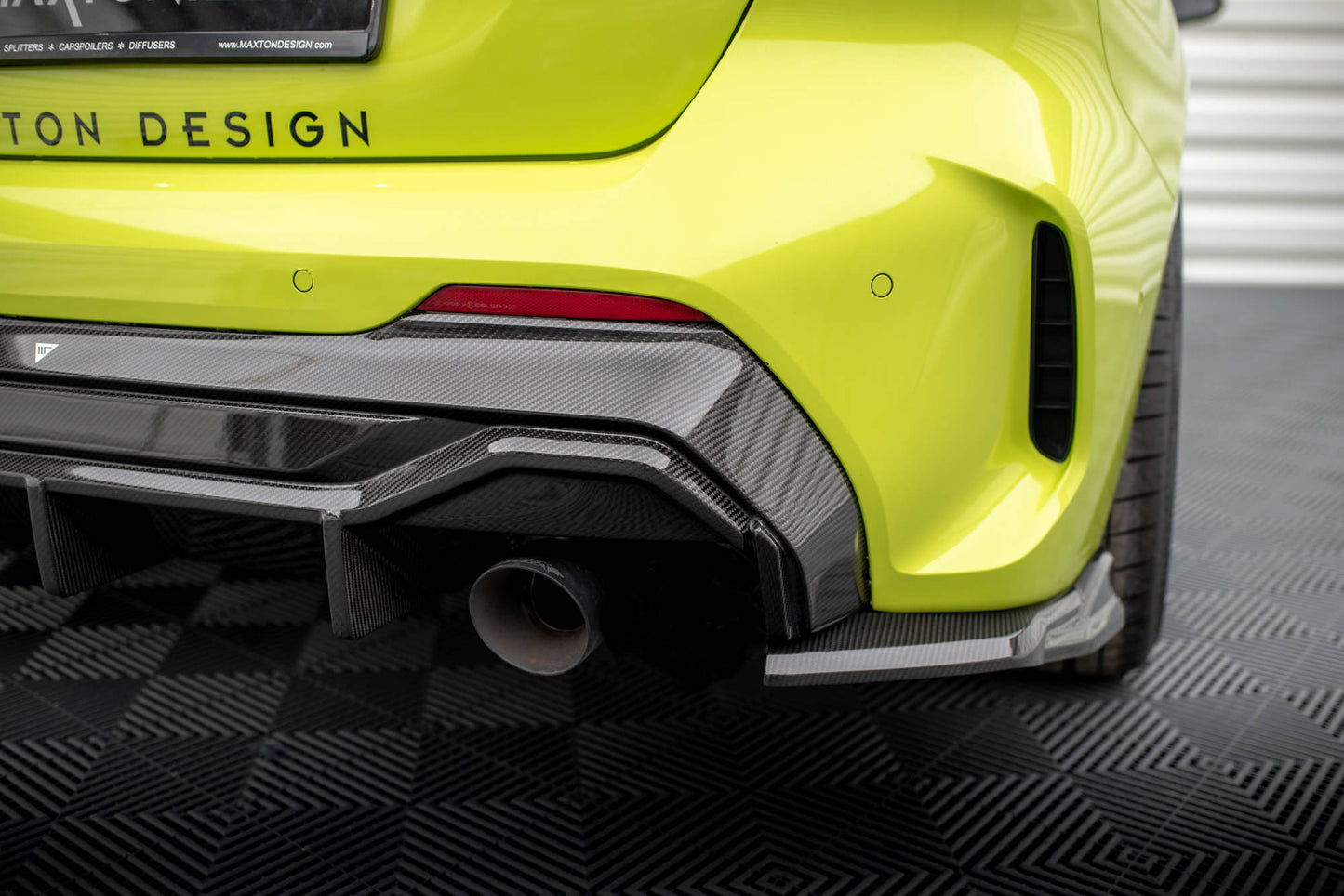 Set of Prepreg Carbon Fiber Splitters BMW 1 F40 M-Pack / M135i