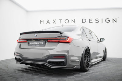 Set of Prepreg Carbon Fiber Splitters BMW 7 M-Pack G11 Facelift