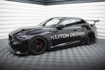 Set of Prepreg Carbon Fiber Splitters BMW M2 G87
