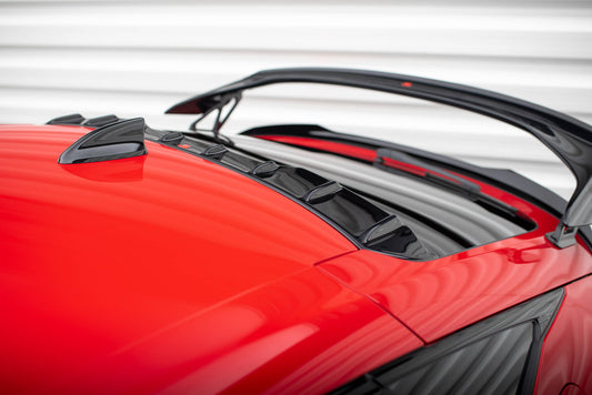 The extension of the rear window Honda Civic Type-R Mk 11