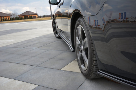 REAR SIDE SPLITTERS HONDA ACCORD MK8. (CU-SERIES) PREFACE SEDAN