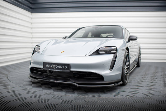 Front Splitter Porsche Taycan / Taycan 4 / Taycan 4S / Taycan GTS Mk1 