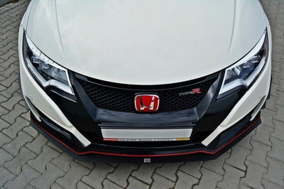 FRONT RACING SPLITTER v.1 HONDA CIVIC IX TYPE R