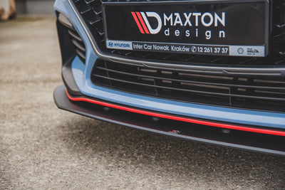 Street Pro Front Splitter + Flaps Hyundai I30 N Mk3 Hatchback / Fastback