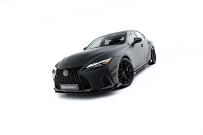 Street Pro Front Splitter + Flaps Lexus IS 500 Mk3 Facelift 2 (XE30)
