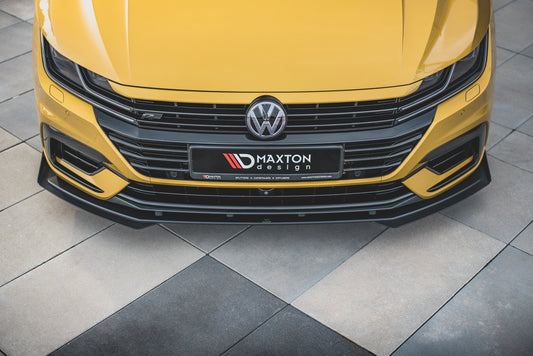Street Pro Front Splitter + Flaps Volkswagen Arteon R-Line Sedan / Shooting Brake Mk1