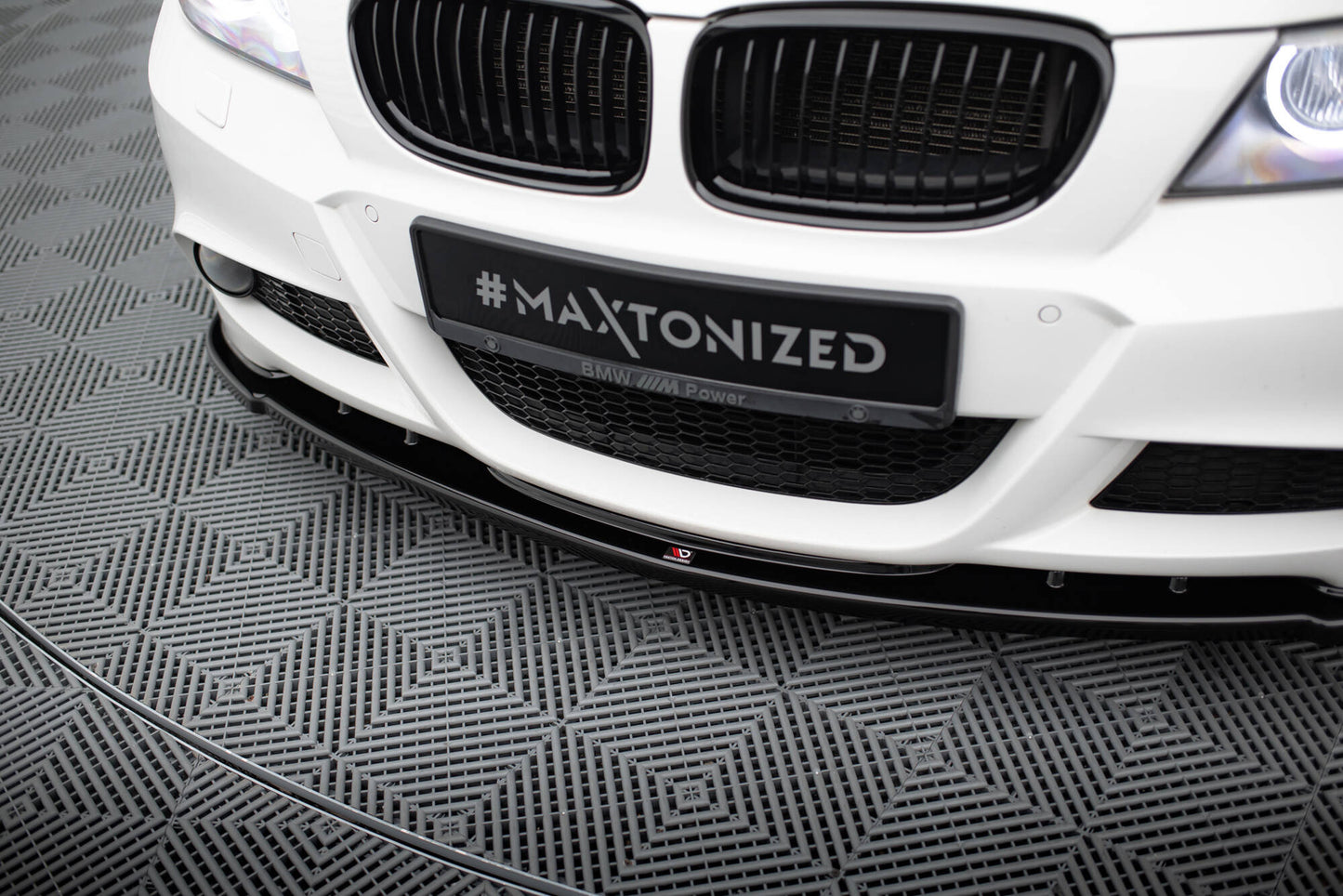 Front Splitter V.1 for BMW 3 Sedan / Touring M-Pack E90 / E91 Facelift