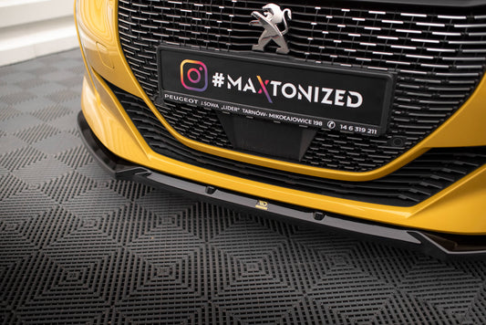 Front Splitter V.1 Peugeot 208 GT Mk2