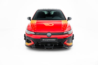 Front Splitter V.1 Volkswagen Golf GTI Clubsport Mk8 Facelift