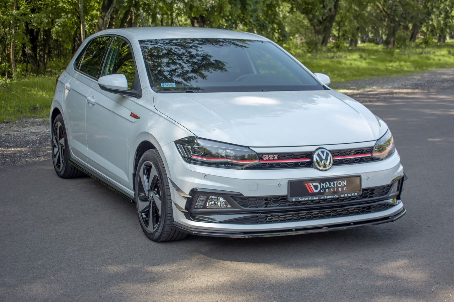 Front Splitter V.1 Volkswagen Polo GTI / R-line Mk6