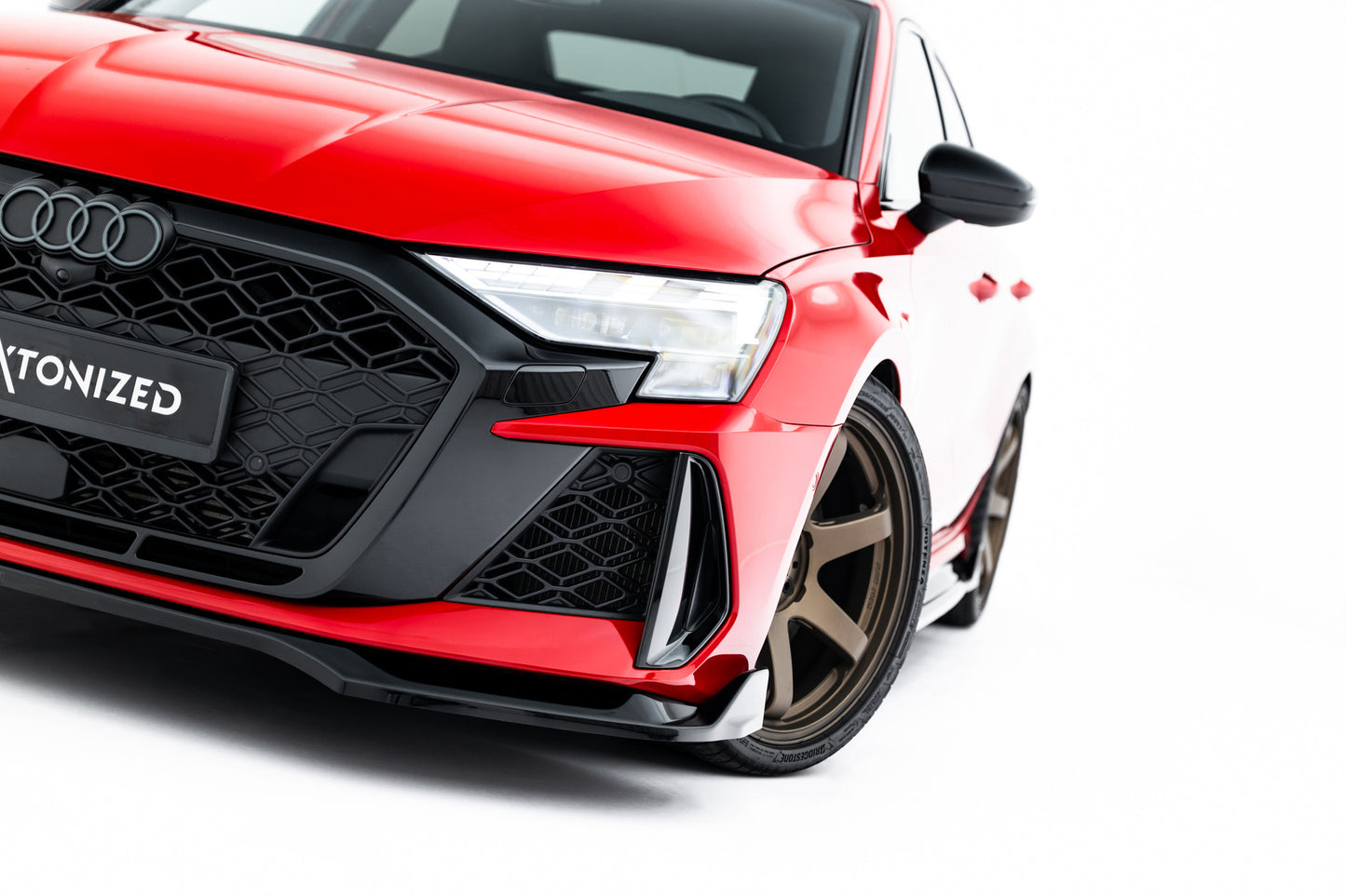 Front Splitter V.2 Audi RS3 Sedan 8Y Facelift