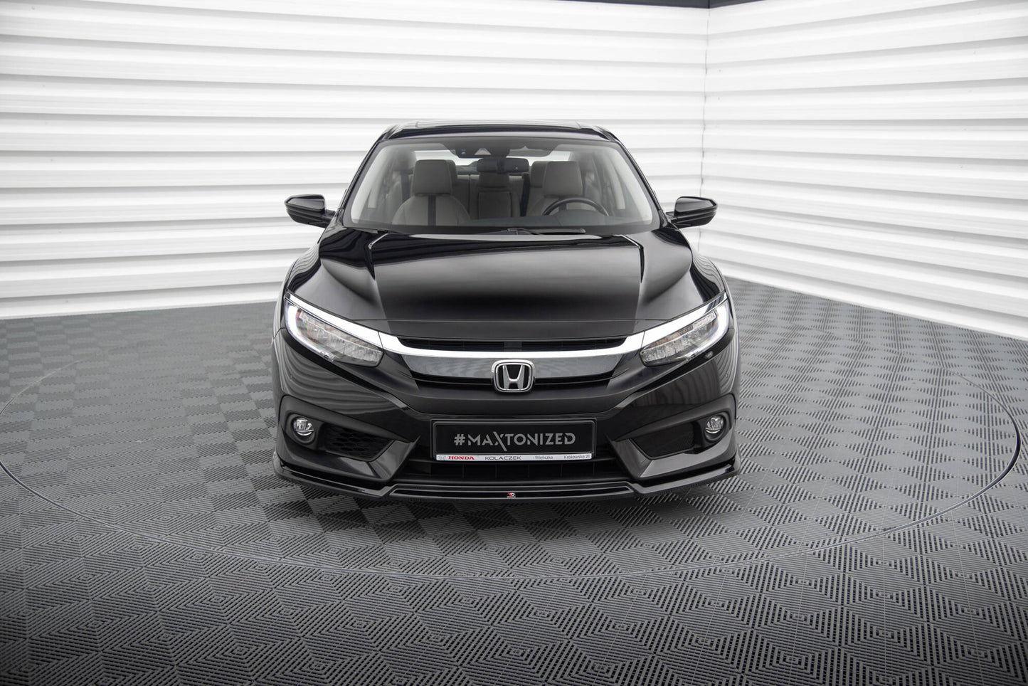 Front Splitter V.2 Honda Civic Sedan Mk10