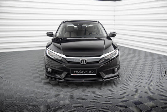 Front Splitter V.2 Honda Civic Sedan Mk10