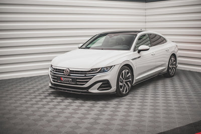 Front Splitter V.2 Volkswagen Arteon R-Line Sedan / Shooting Brake Mk1 Facelift