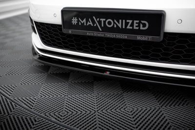 Front Splitter V.2 Volkswagen Golf GTI / GTD Mk7 Facelift