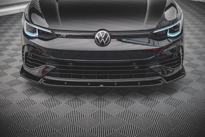 Front Splitter V.2 Volkswagen Golf R Hatchback / Variant  Mk8