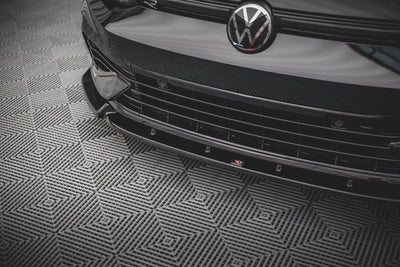 Front Splitter V.2 Volkswagen Golf R Hatchback / Variant  Mk8