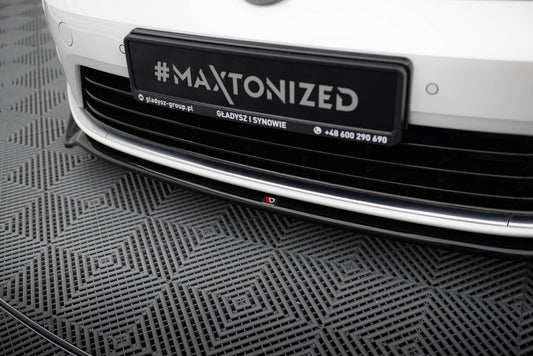 Front Splitter V.2 Volkswagen Golf R / R-Line Mk7 